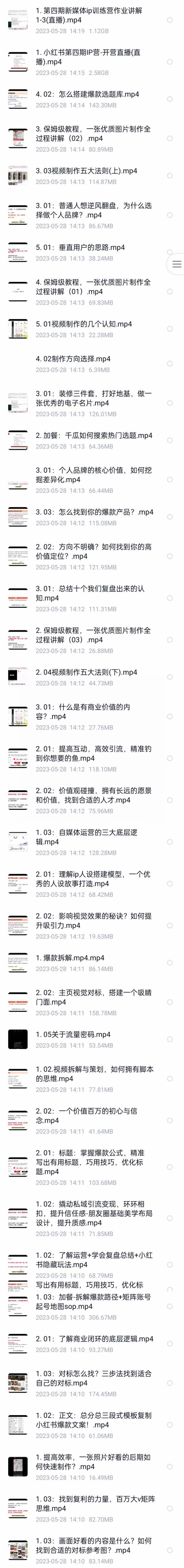 图片[2]-自媒体-成长IP训练营【第4期】：带你从0到1跑通小红书-闭环（39节）-阿灿说钱