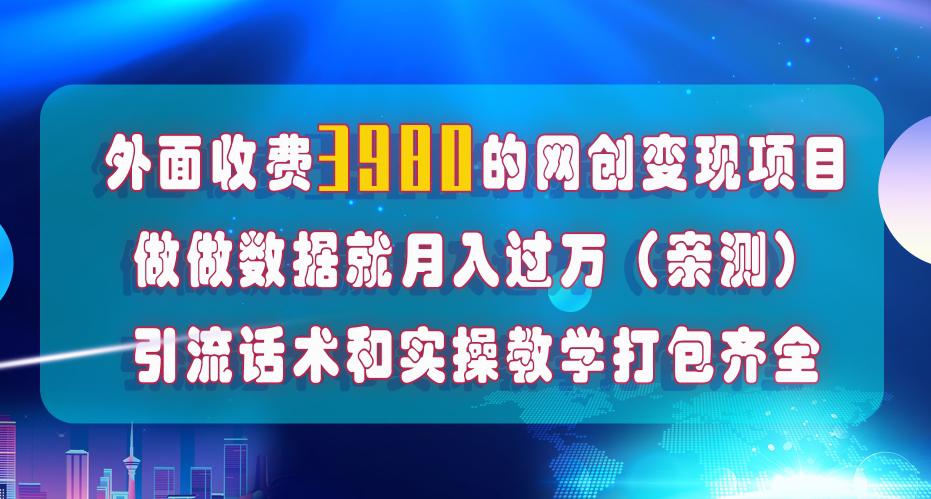 图片[1]-全媒体数据流量优化，月入1W+，外面收费4000+的项目-阿灿说钱