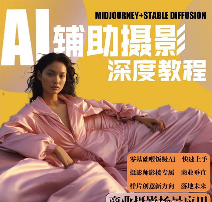 2024年AI辅助摄影人工智能商业应用摄影课程(37节课) -1 2024年AI辅助摄影人工智能商业应用摄影课程(37节课) -1