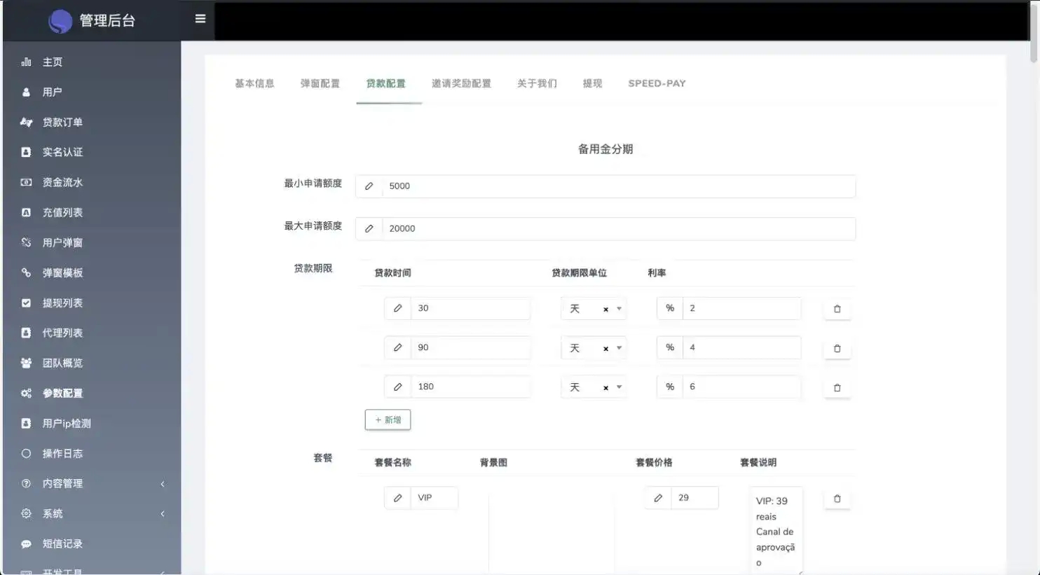 图片[1]-【网站源码】海外贷款产品源码贷款系统源码海外信贷产品源码 vue编译后前端 支持用户自弹窗消-吾图资源网